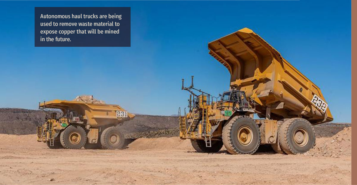 Autonomous haul trucks